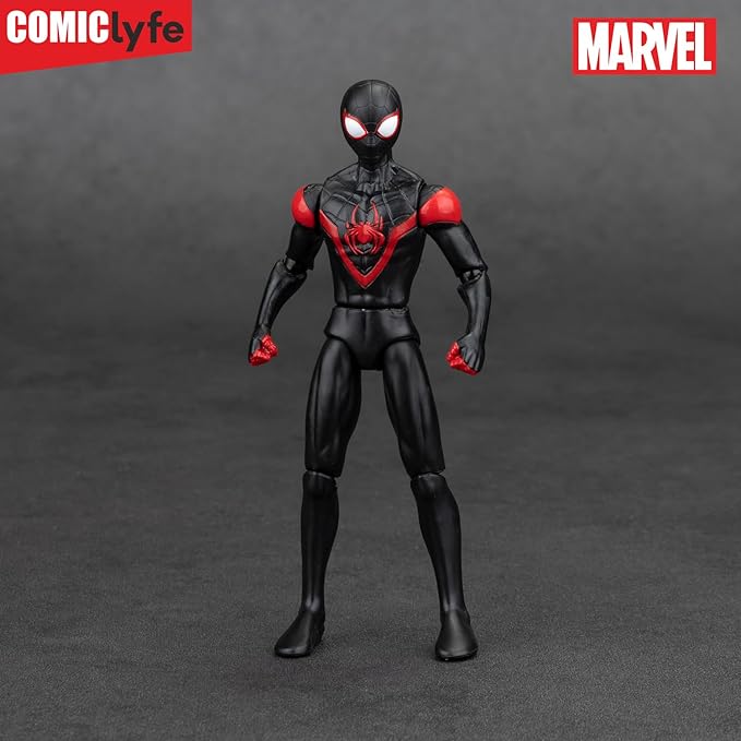 Marvel Miles Morales  Spider Universe Superhero Action Figure Toy [4 Inch]
