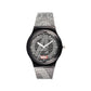 Marvel Avengers Kids Wrist Watch – Black & White Round Analog Watch with Durable Silicone Strap | Birthday Gift for Boys & Girls Ages 6 to 12 Years