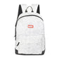 Marvel Avengers Super Hero 17 Inch Casual Backpack School & Sports Bag, White & Grey With Faux Leather Base For Women & Men Boys & Girls