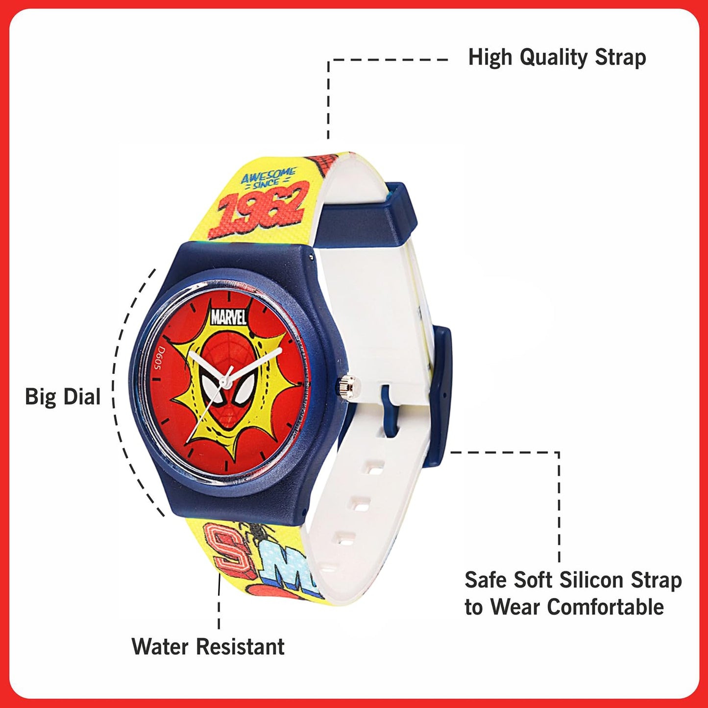Marvel Spider-Man Kids Wrist Watch