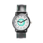 Marvel Hulk Leather Strap Analog Wrist Watch for Men (Black/Green) | AZ353