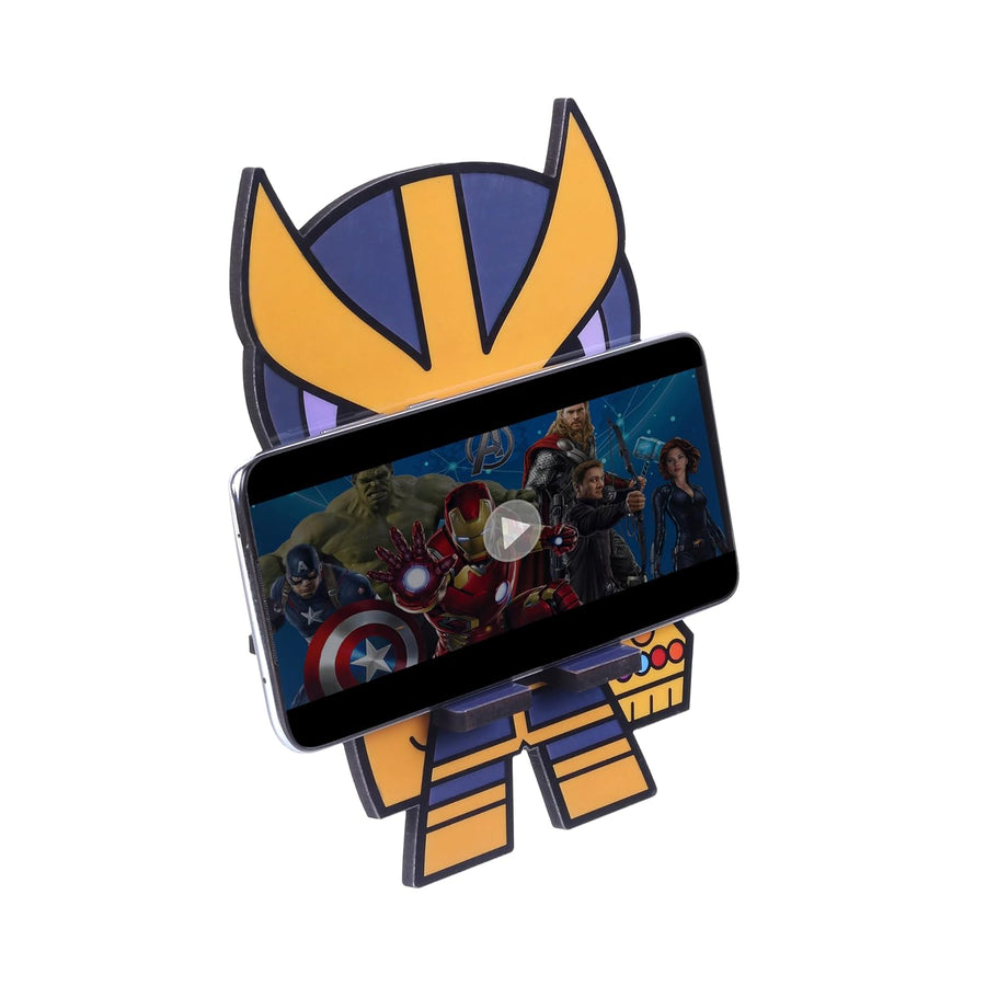 Marvel Avengers Super Hero Thanos Adjustable MDF Mobile Stand | AZ8059