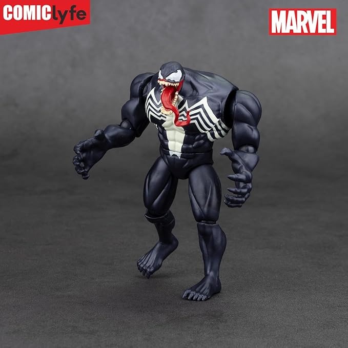 Marvel Venom 4 Inch Spiderman Universe Supervillain Action Figure Toy | Marvel Spider Universe Collectible Figurine