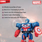 Marvel Captain America Transforming Mech Suit Truck 2 in 1 Toy