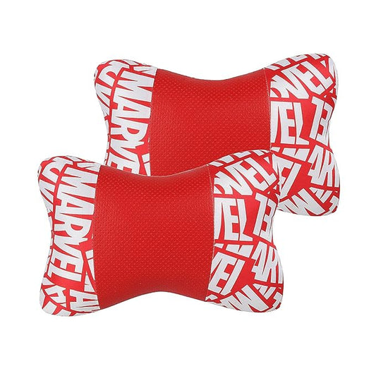Marvel Car Neck Rest Pillow Pack of 2 | Car Accessories for Comfort & Support
