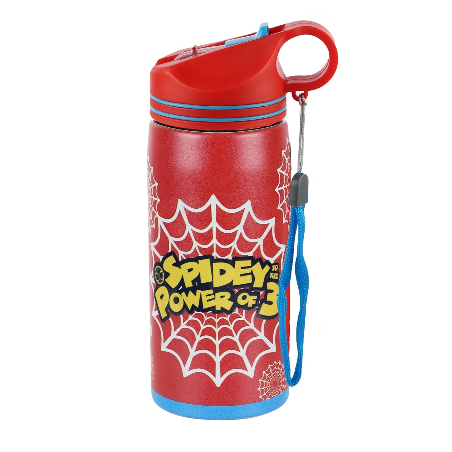 Superhero Spiderman Stainless Steel SIngle Wall Sipper Water Bottle
