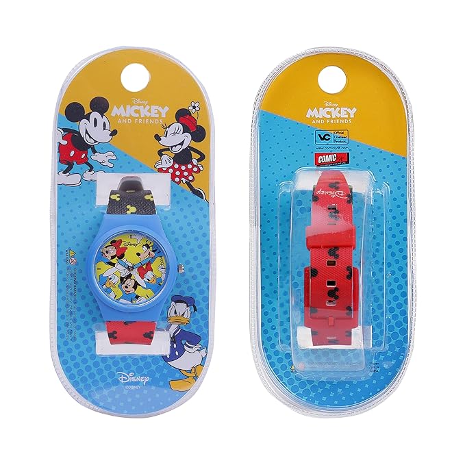 Disney Plastic Mickey Mouse Character  Wrist Watch