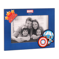 Marvel Avengers Super Hero Captain America Medium Size MDF Photo Frame | Blue& Red | AZ8051