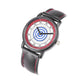 Marvel Captain America Leather Strap Analog Wrist Watch for Men (Black/Blue/Red) | AZ352