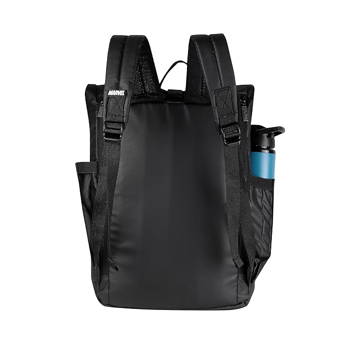Marvel Office & Travel Backpack – Stylish Black Laptop Bag for Men, Women, Boys & Girls – Unisex Lightweight Daypack with Tablet Compartment