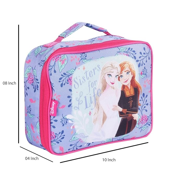 Disney Princess Kids Lunch Bag for School & Picnic - 5 LTR