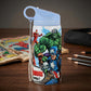 Marvel Avengers Stainless Steel Water Bottle for Kids, Leakproof Non-Insulated Sipper Bottle with Carry Loop & Wrist Strap, Reusable School Water Bottle for Boys, BPA Free 500ml
