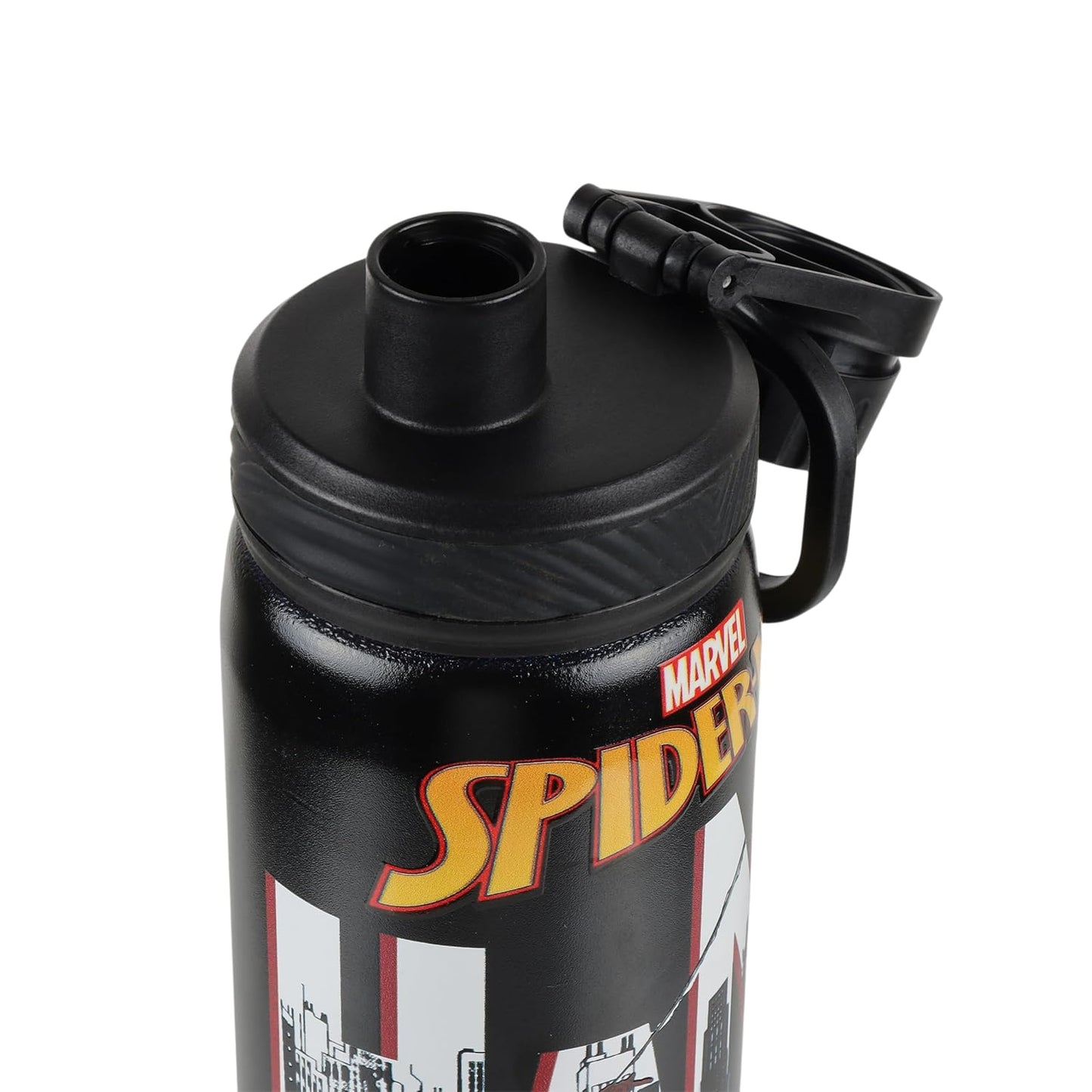 Marvel Spider-Man Stainless Steel Water Bottle for Kids & Boys 700ml