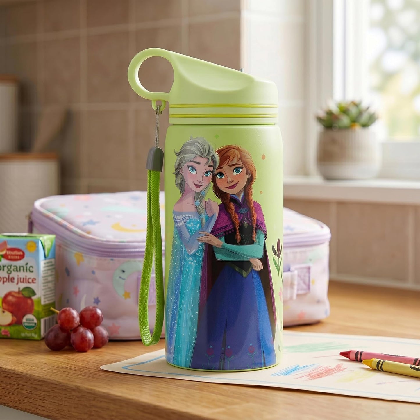 Disney Frozen Stainless Steel Water Bottle for Kids