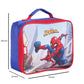Marvel Spider-Man Insulated Lunch Bag for Kids | Leak-Proof, Durable, Lightweight Portable Tiffin & Storage Bag for School, Office, College & Travel – 5 Litre, Red & Blue