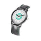 Marvel Hulk Leather Strap Analog Wrist Watch for Men (Black/Green) | AZ353