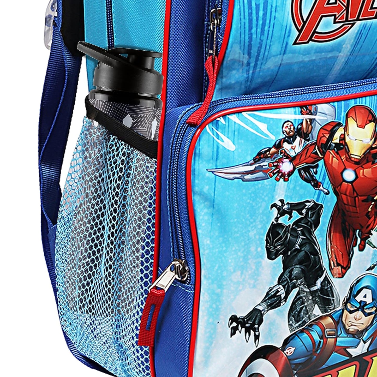 Marvel Black Panther Sipper Water Bottle for Girls & Boys - 750ml