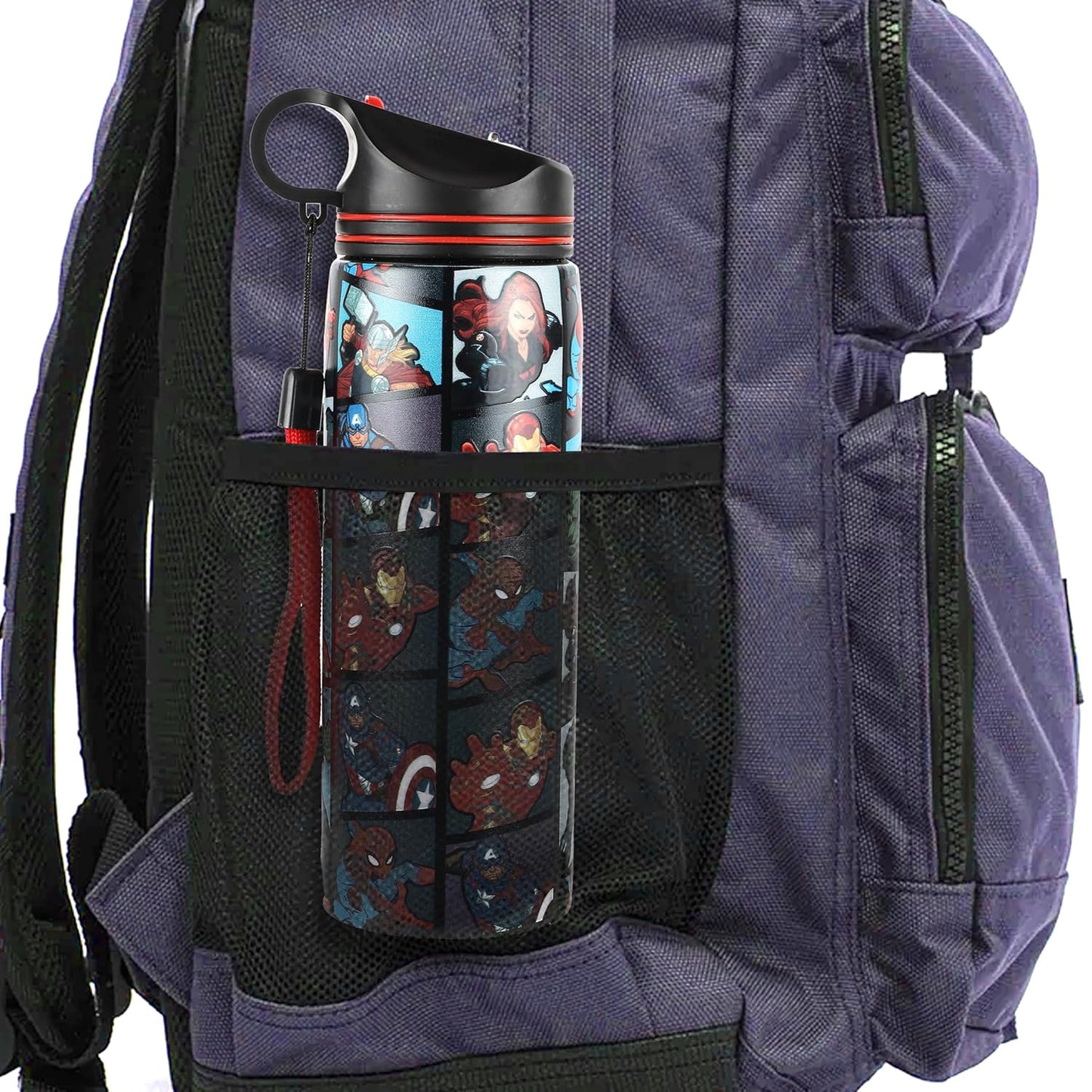 Marvel Avengers Stainless Steel Sipper Water Bottle