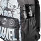 Marvel Superheroes Face Black Sipper Water Bottle