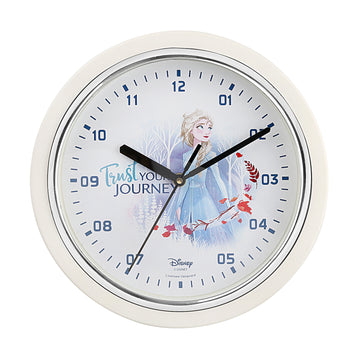 Disney Frozen Wall Clock Analog Wall Clock for Living Room Stylish Design Big Size Home Decor Wall Clock (Trust Your Journey),Multicolour,Standard