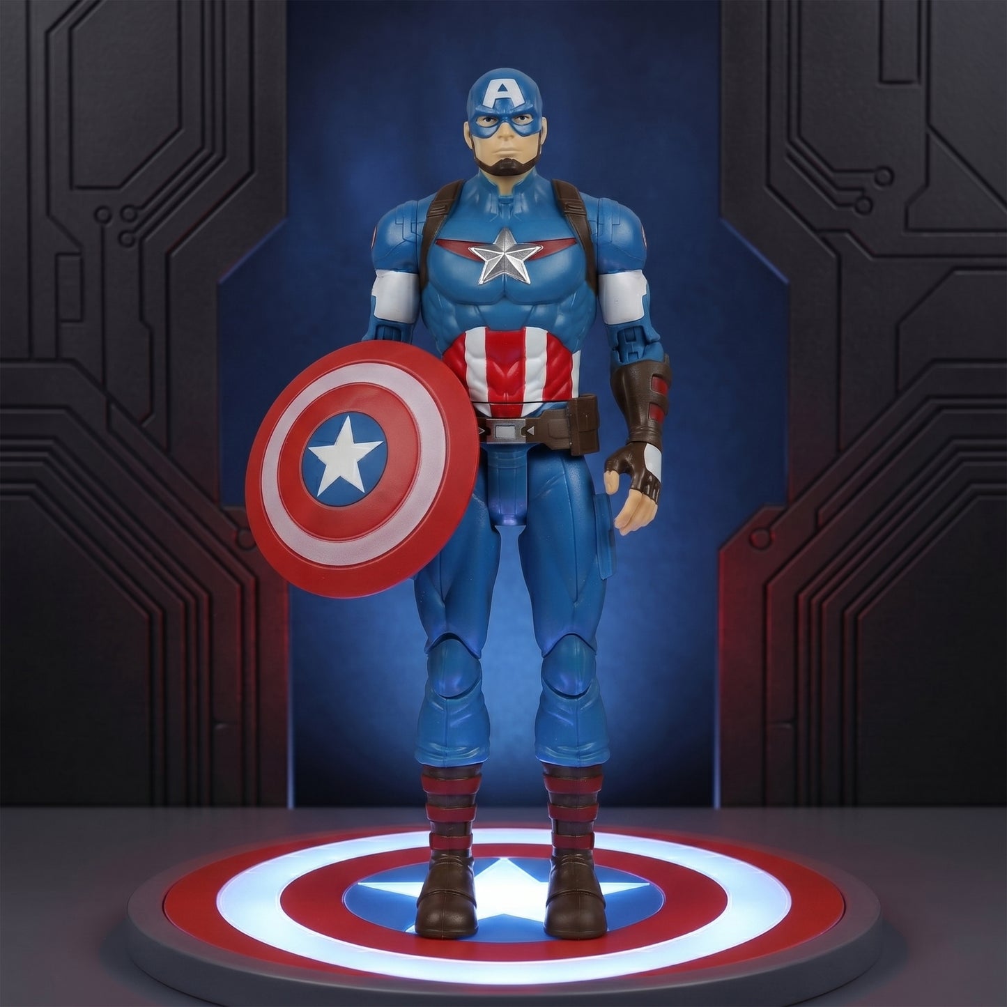 Marvel Captain America  Action Figure Toy [9 Inch]