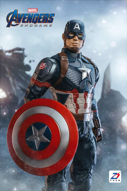 Captain America 14 Inch Marvel Superhero Action Figure Toy with Shield