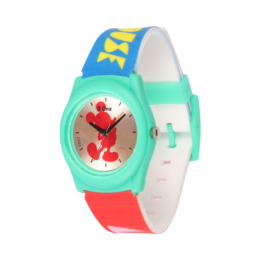 Disney Mickey Mouse White Dial Wrist Watch for Kids