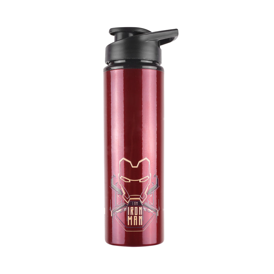 Marvel Iron Man Steel Water Bottle 750ml