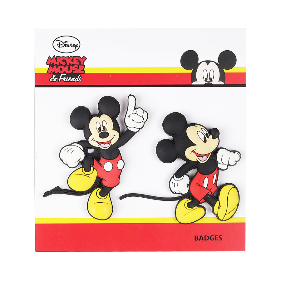 Disney Easy Wall Prints Kitchen Rules Fridge Magnet (Multicolor Mickey, Size 9 CM x 5 CM) 2 PCS