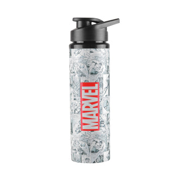 Marvel Comic Style Steel Water Bottle for Adults