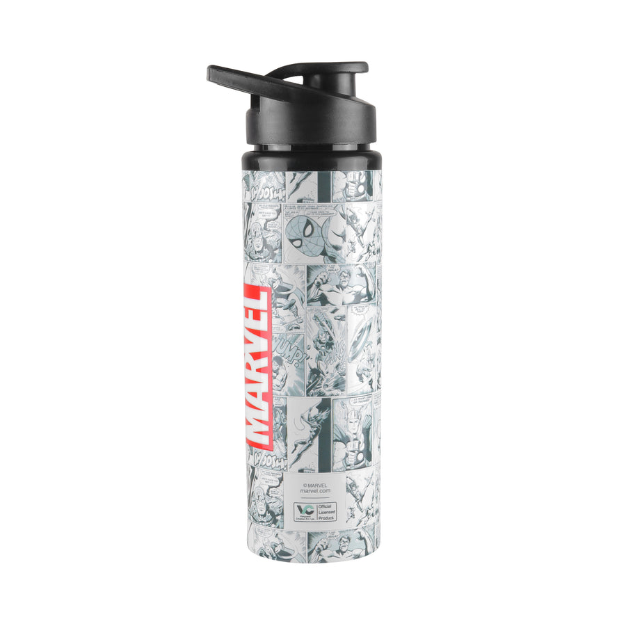 Marvel Comic Style Steel Water Bottle for Adults