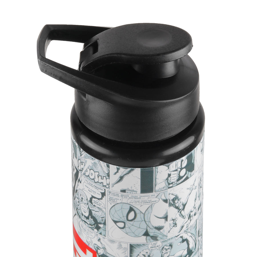 Marvel Comic Style Steel Water Bottle for Adults