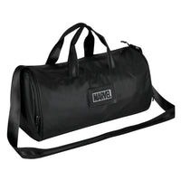 Marvel Black Stylish Gym & Travel Duffle Bag for Adults-AZ268