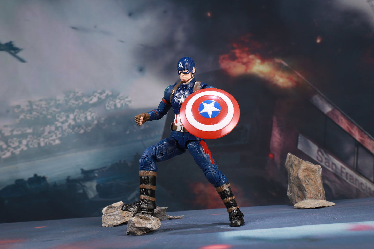 Captain America Marvel Action Figure Toy