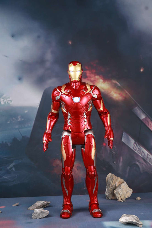 Iron Man 7 Inch Marvel Superhero Action Figure Toy with Shield
