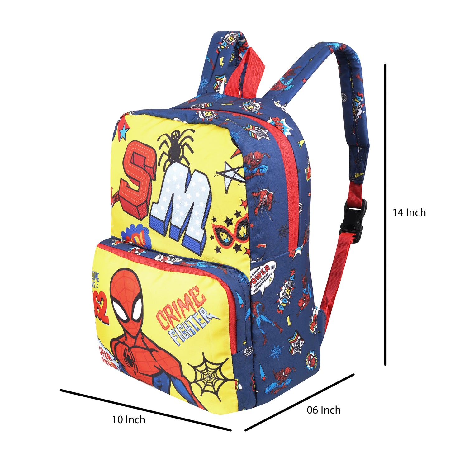 MARVEL Avengers Spiderman Unisex Kids Reversible School Backpack