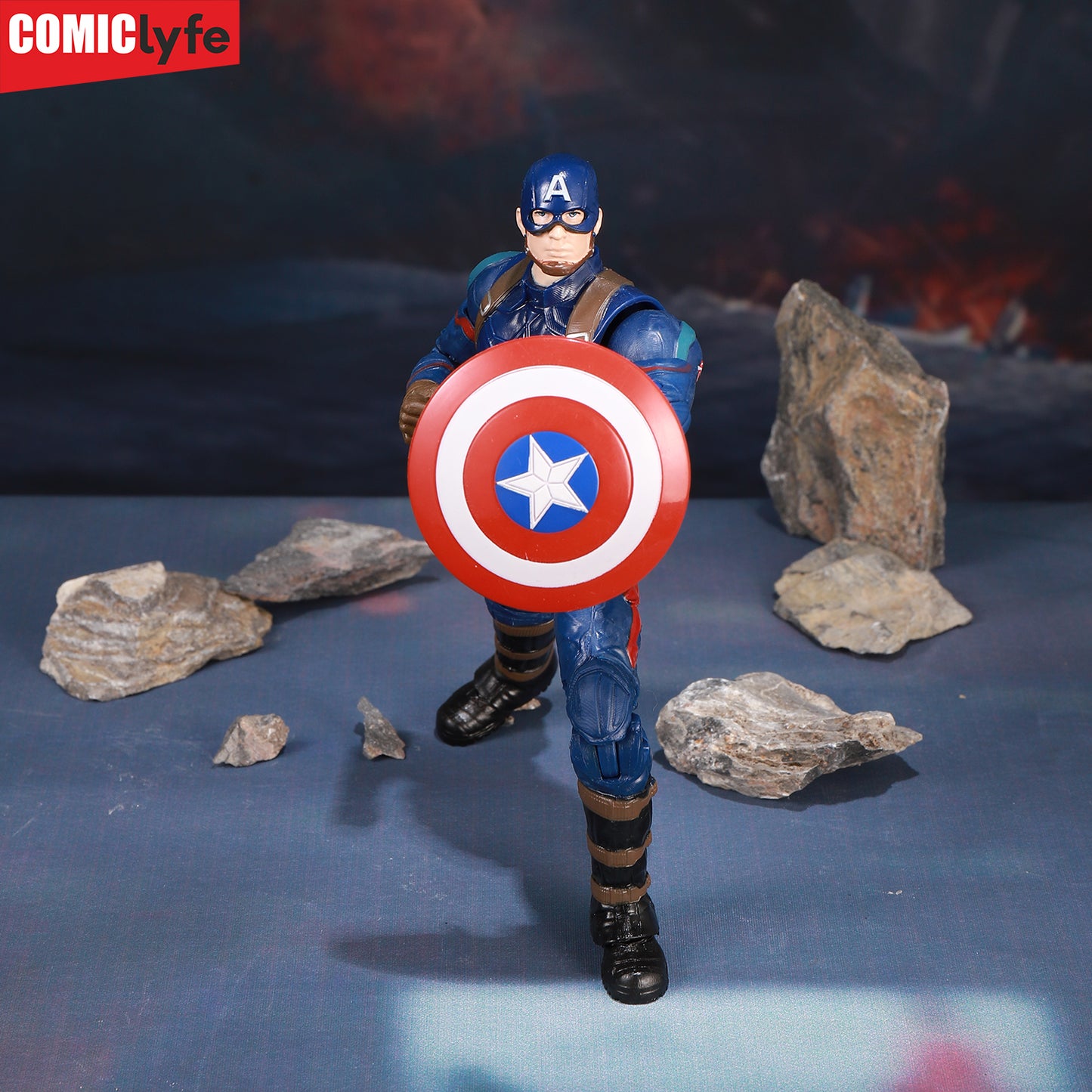 Marvel Captain America  Action Figure Toy  [7 Inch]
