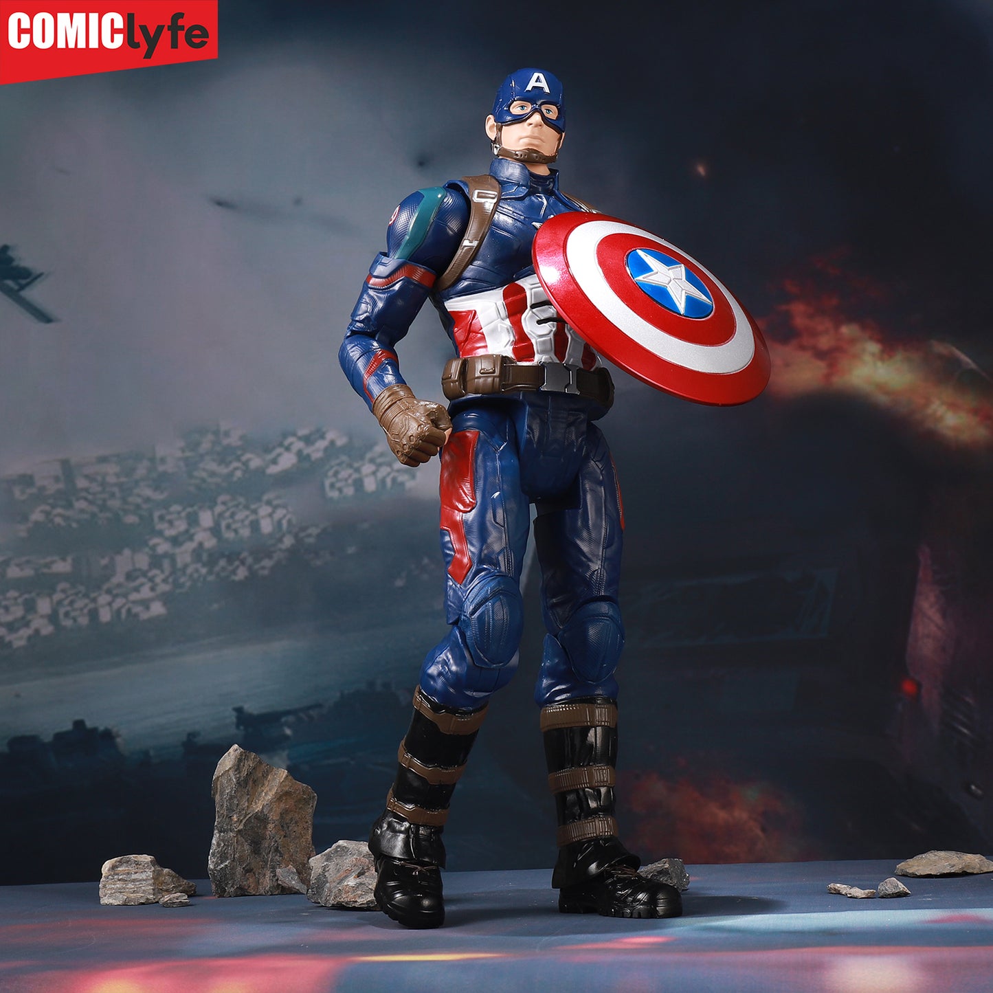 Marvel Captain America  Action Figure Toy  [7 Inch]
