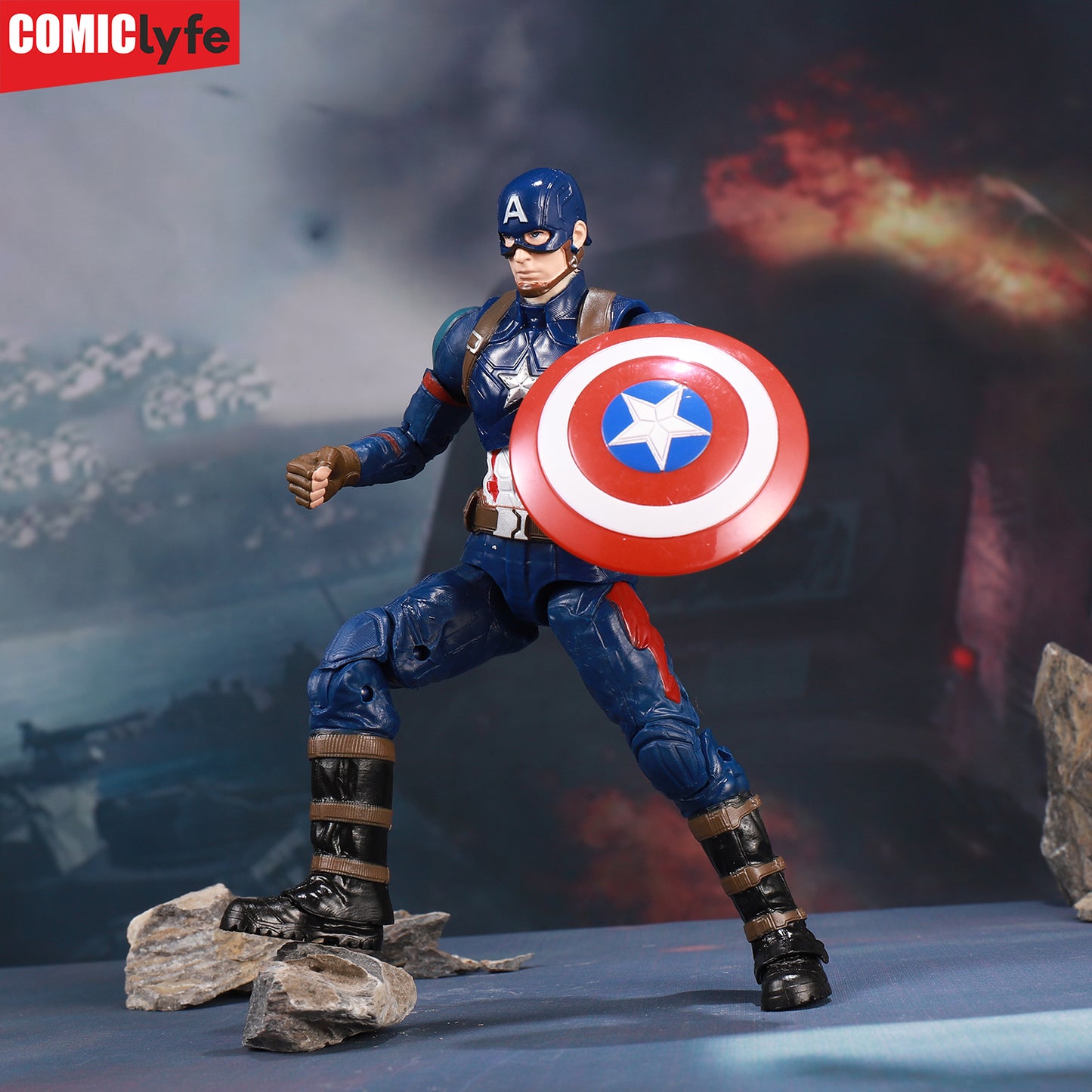 Marvel Captain America  Action Figure Toy  [7 Inch]
