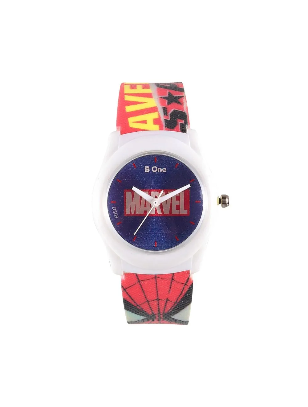 Marvel Avengers Characters On Dial Wrist Watch for Kids