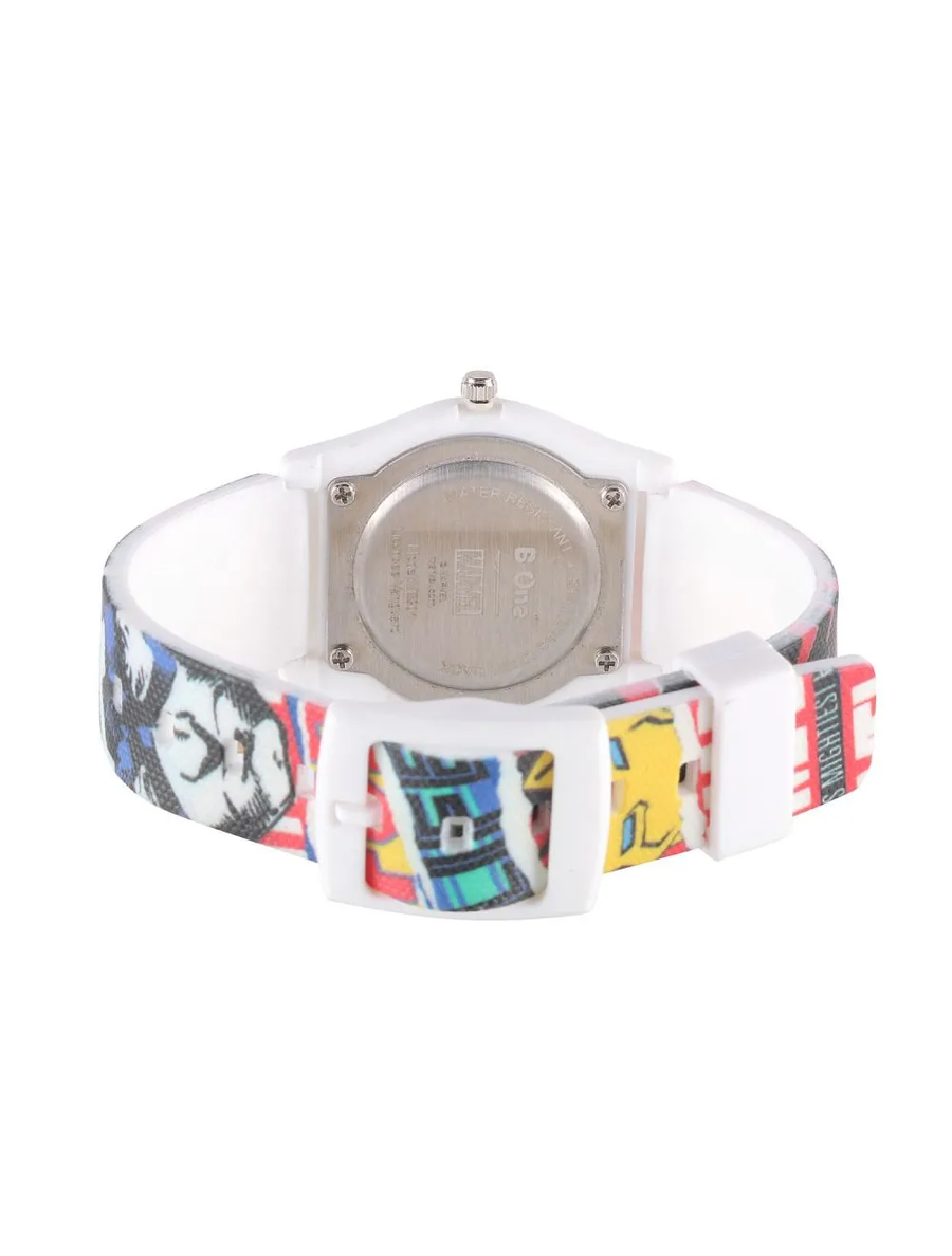 Marvel Avengers Characters On Dial Wrist Watch for Kids