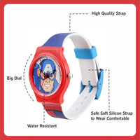 Marvel Captain America Wrist Watch Red & Blue