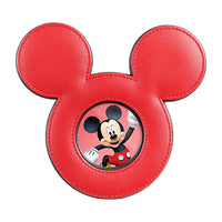 Disney Mickey Mouse Red Leather Texture Table Top Photo Frame