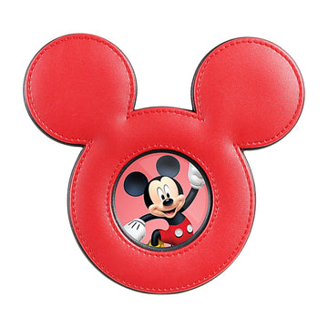 Disney Mickey Mouse Red Leather Texture Table Top Photo Frame