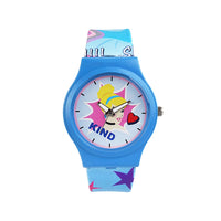 Disney Analogue Unisex-Adult Watch (Multicolour Dial Colored Strap)