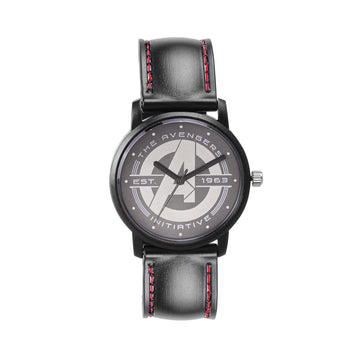 Marvel Avengers Initiative Est 1963 Silver Dial Watch