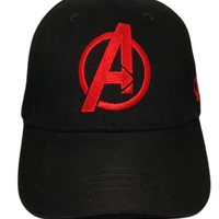 Marvel Avengers with Avengers Logo Embroidery Work Black Colour