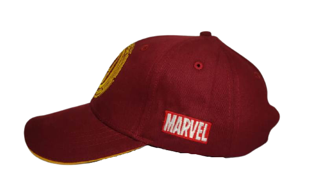 Marvel Iron Man Soft Cotton Adjustable Unisex Cap Quick Drying Sun Hat Protection For Summers Outdoor Activities Sports Baseball Hat For Men And Women (Free Size) Red