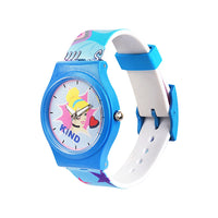 Disney Analogue Unisex-Adult Watch (Multicolour Dial Colored Strap)