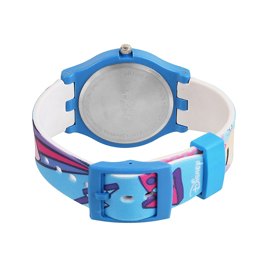 Disney Analogue Unisex-Adult Watch (Multicolour Dial Colored Strap)